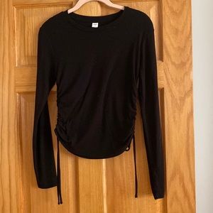 Old Navy Active women’s scrunch tie cropped workout top